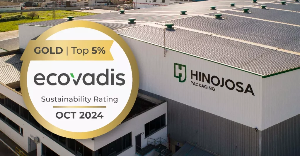 Hinojosa Packaging Group EN EcoVadis gold medal