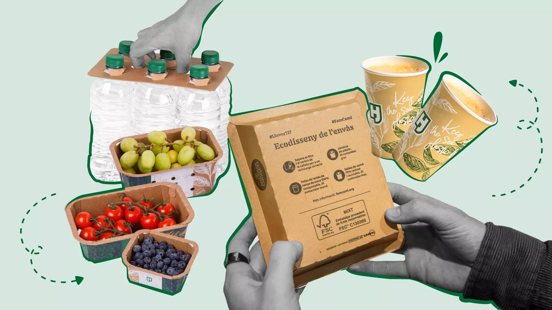 Los envases sostenibles para alimentos y su futuro